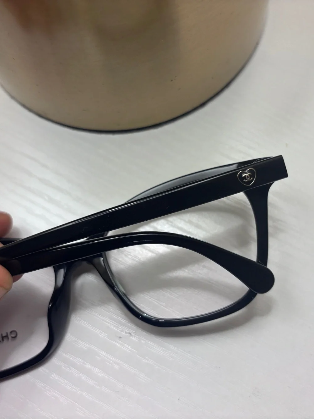 Black Chanel Eyeglasses